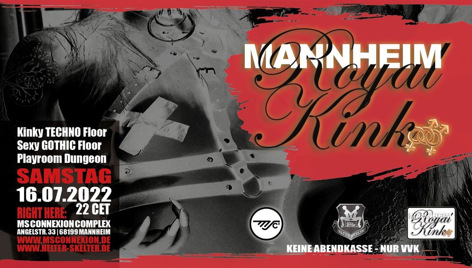 Mannheim Royal Kink • Fetisch Bdsm Play Dance Party Ms Connexion